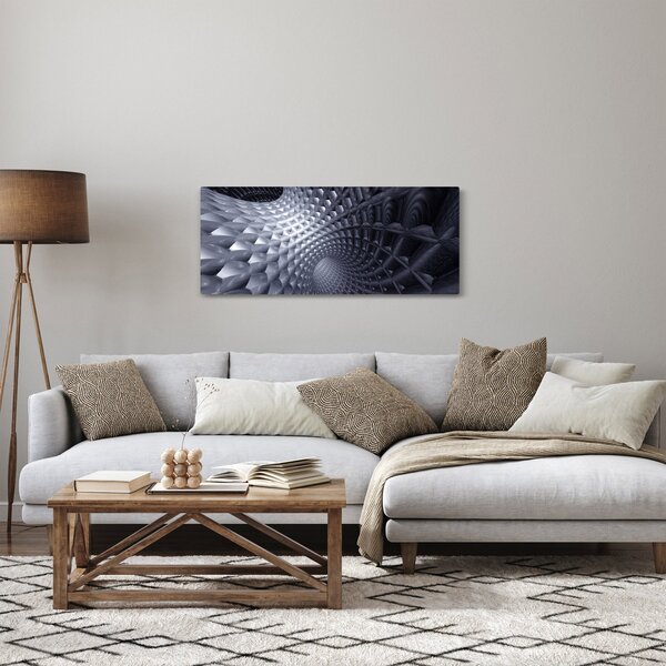 Kép - Absztrakció 3D (120x50 cm)