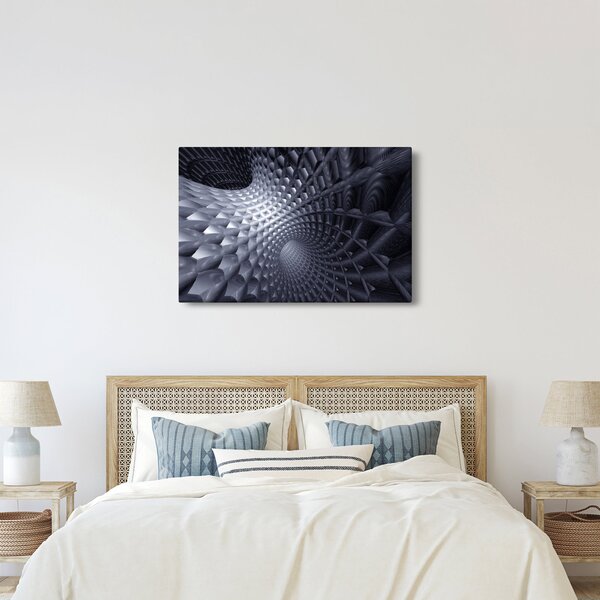 Kép - Absztrakció 3D (90x60 cm)