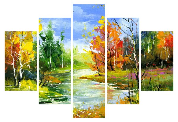 Kép - Tájfestés (150x105 cm)