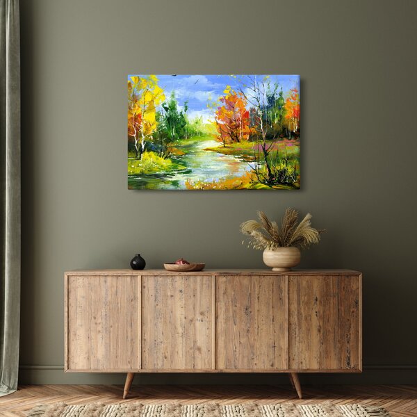 Kép - Tájfestés (90x60 cm)