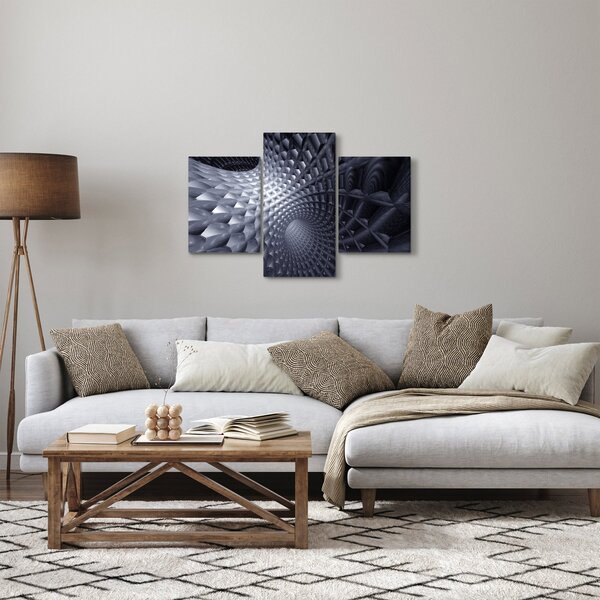 Kép - Absztrakció 3D (90x60 cm)