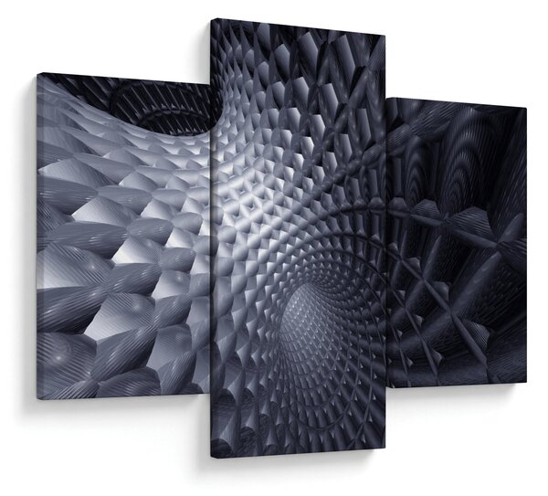 Kép - Absztrakció 3D (90x60 cm)