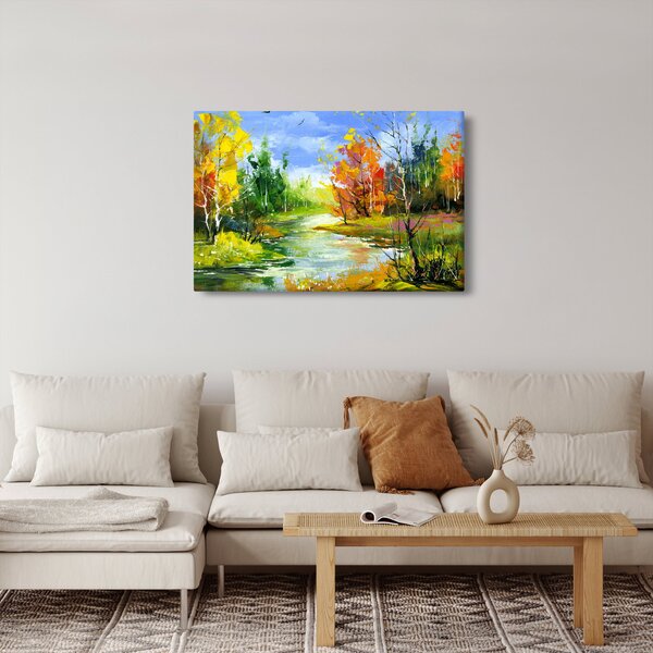 Kép - Tájfestés (90x60 cm)