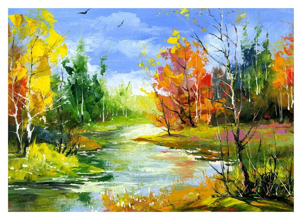Kép - Tájfestés (70x50 cm)