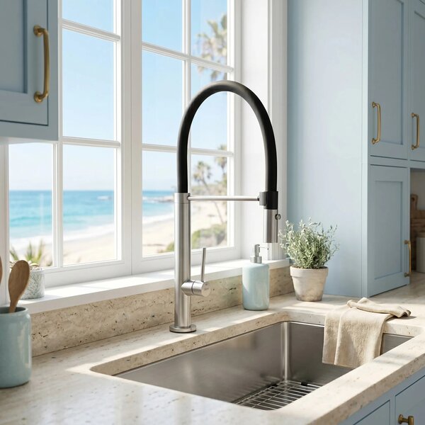 Konyhai csaptelep Rea Viera nickel brush