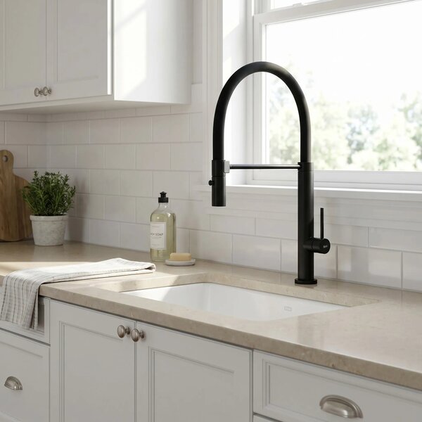Konyhai csaptelep Rea Viera Black