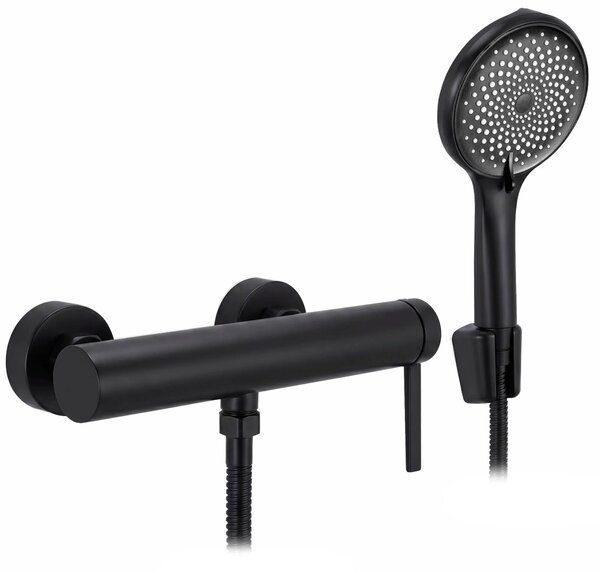 Zuhanycsaptelep Rivo Black