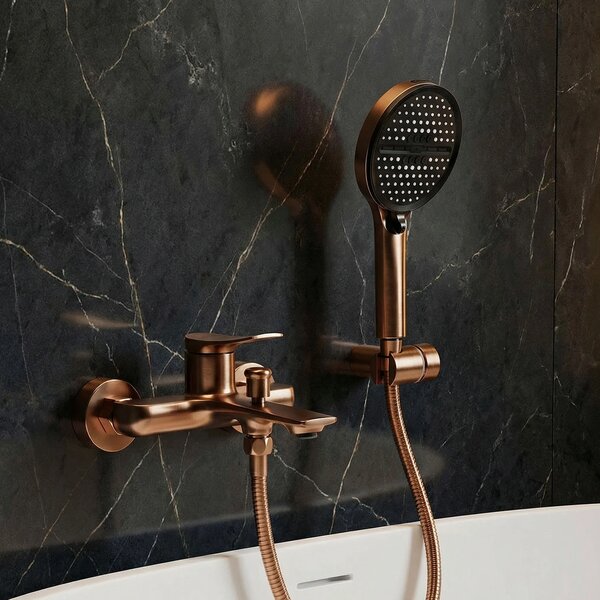 Kádcsaptelep PREMIUM REA Vision Brush Copper
