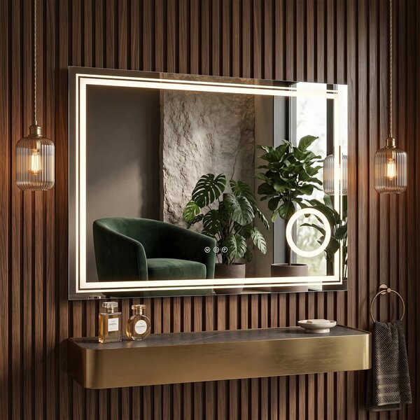 LED Tükör 80x60cm HAVEN