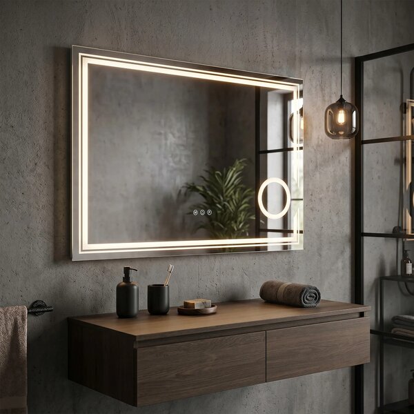 LED Tükör 80x60cm HAVEN