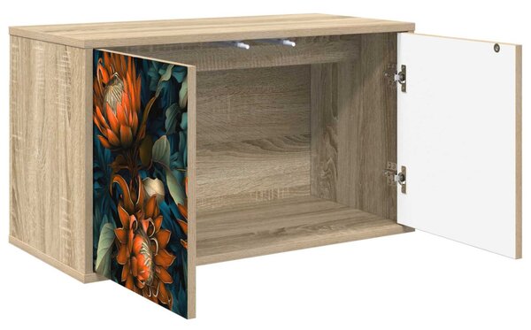 Falsítható TV Szekrény LOCHEM 69 x 33 x 40 cm Sonoma Tölgy