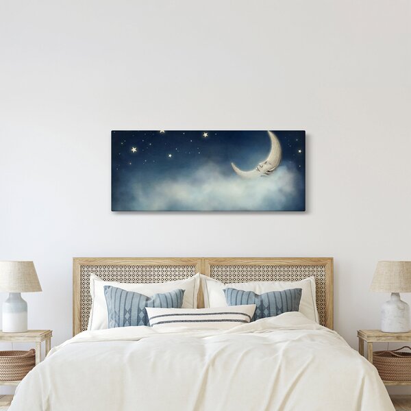 Kép - Hold csillagokkal (120x50 cm)