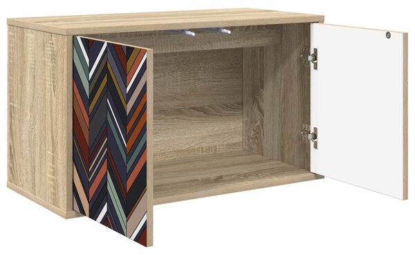 Falsítható TV Szekrény OMMEN 69 x 33 x 40 cm Sonoma Tölgy