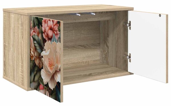 Falsítható TV Szekrény BORNE 69 x 33 x 40 cm Sonoma Tölgy