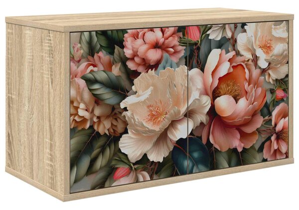 Falsítható TV Szekrény BORNE 69 x 33 x 40 cm Sonoma Tölgy