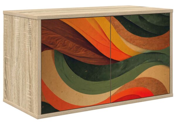 Falsítható TV Szekrény BONN 69 x 33 x 40 cm Sonoma Tölgy