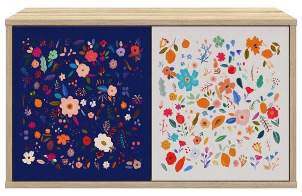 Falsítható TV Szekrény MAINZ 69 x 33 x 40 cm Sonoma Tölgy