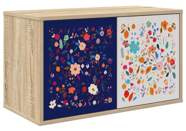 Falsítható TV Szekrény MAINZ 69 x 33 x 40 cm Sonoma Tölgy