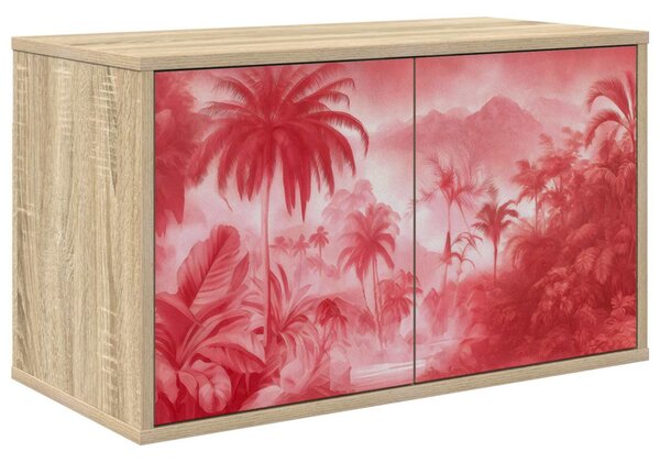 Falsítható TV Szekrény AACHEN 69 x 33 x 40 cm Sonoma Tölgy