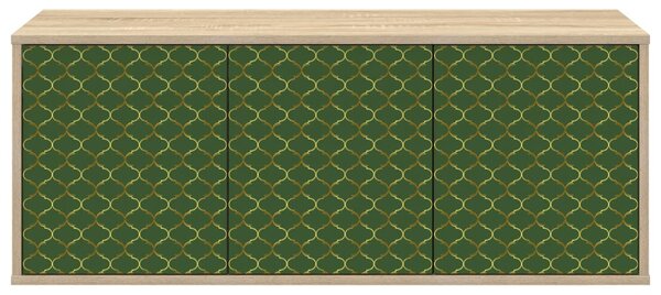 Falsítható TV Szekrény GELEEN 102 x 33 x 40 cm Sonoma Tölgy