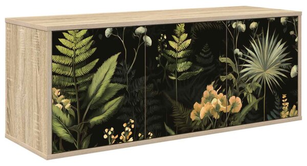 Falsítható TV Szekrény RHENEN 102 x 33 x 40 cm Sonoma Tölgy