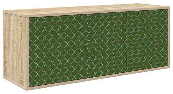 Falsítható TV Szekrény GELEEN 102 x 33 x 40 cm Sonoma Tölgy