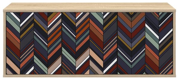 Falsítható TV Szekrény OMMEN 102 x 33 x 40 cm Sonoma Tölgy
