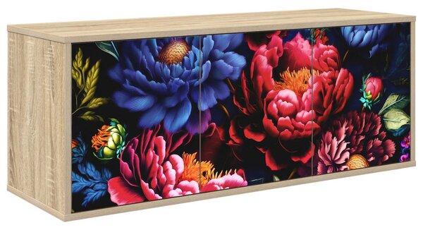 Falsítható TV Szekrény KIEL 102 x 33 x 40 cm Sonoma Tölgy