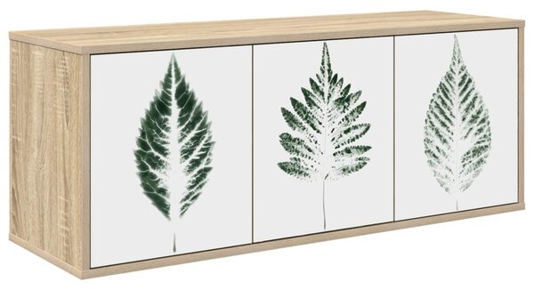 Falsítható TV Szekrény HANAU 102 x 33 x 40 cm Sonoma Tölgy