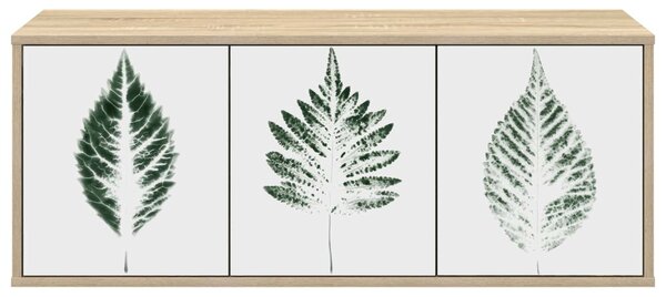Falsítható TV Szekrény HANAU 102 x 33 x 40 cm Sonoma Tölgy