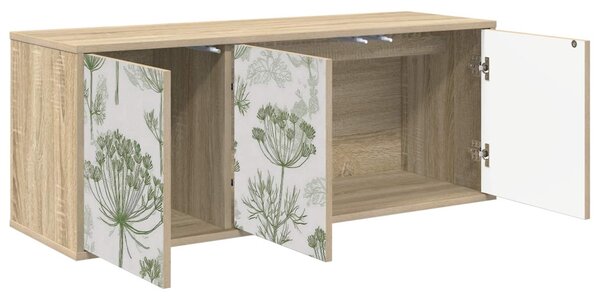 Falsítható TV Szekrény GOTHA 102 x 33 x 40 cm Sonoma Tölgy