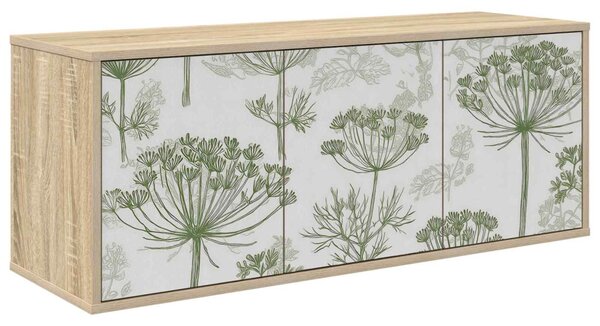 Falsítható TV Szekrény GOTHA 102 x 33 x 40 cm Sonoma Tölgy