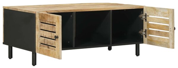 Dohányzóasztal Természetes 100 x 54 x 40 cm Tömör Mangófát
