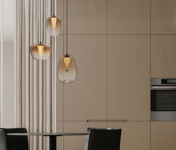 Oblo LED több ágú függesztett lámpa