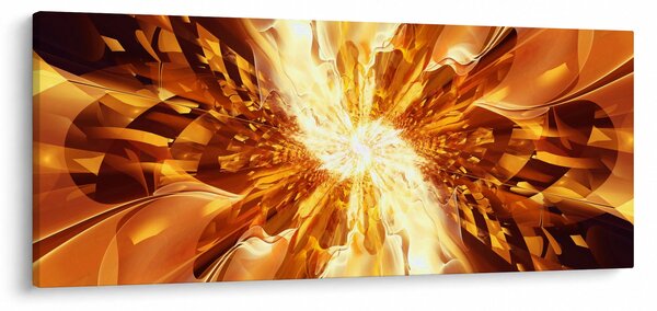 Kép - Absztrakció (120x50 cm)