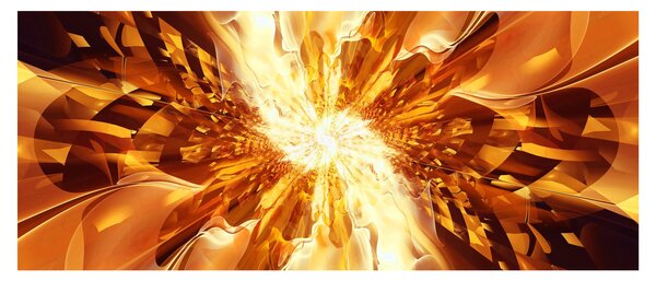 Kép - Absztrakció (120x50 cm)