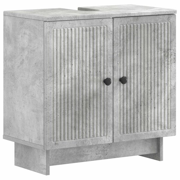 Fürdőszobai mosdószekrény EDE Betonszürke 59,5 x 31,5 x 59 cm