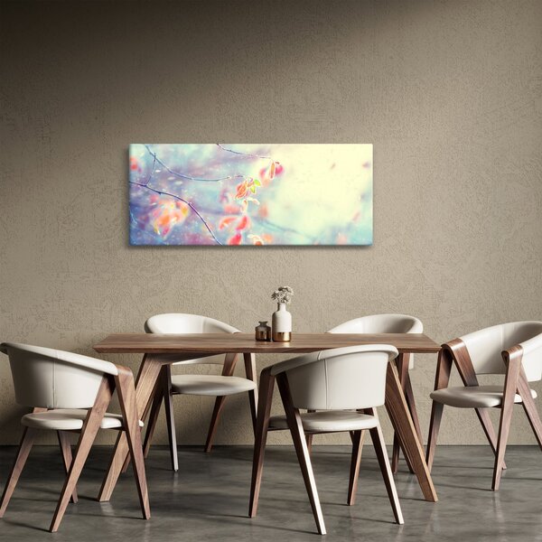 Kép - Levelek a jégben (120x50 cm)