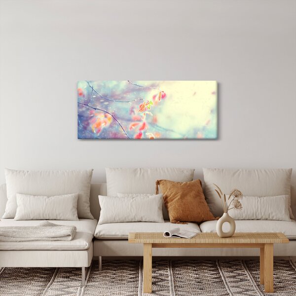 Kép - Levelek a jégben (120x50 cm)