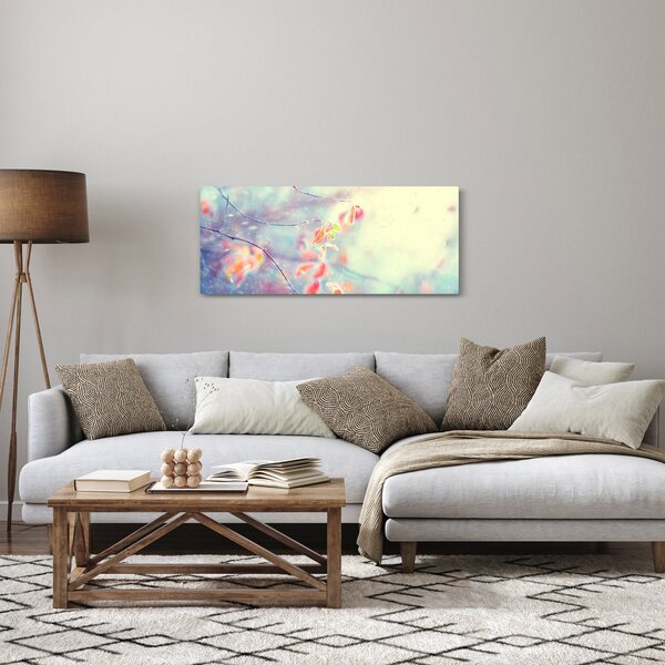 Kép - Levelek a jégben (120x50 cm)