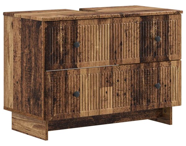 Fürdőszobai mosdószekrény EDE Antik Fa 82 x 41 x 59 cm