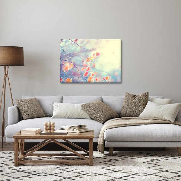 Kép - Levelek a jégben (70x50 cm)