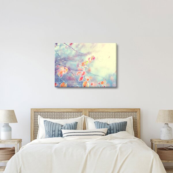 Kép - Levelek a jégben (70x50 cm)