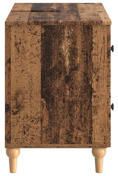Fürdőszobai mosdószekrény ALKMAAR Antik Fa 82 x 41 x 59 cm