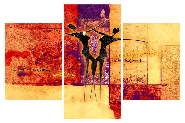 Kép - Afrikai istennő (90x60 cm)