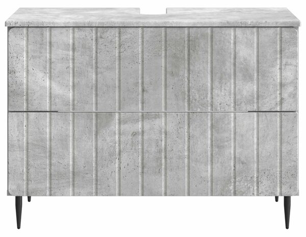 Fürdőszobai mosdószekrény ZWOLLE Betonszürke 82 x 41 x 58,5 cm
