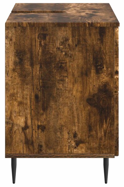 Fürdőszobai mosdószekrény ZWOLLE Füstös Tölgy 82 x 41 x 58,5 cm