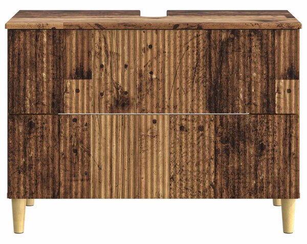 Fürdőszobai mosdószekrény ARNHEM Antik Fa 82 x 41 x 59 cm