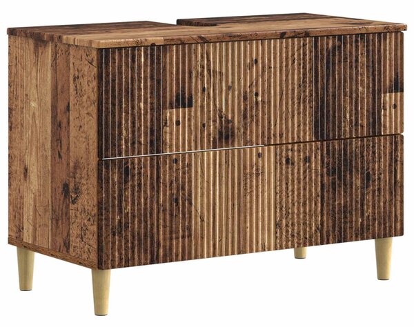 Fürdőszobai mosdószekrény ARNHEM Antik Fa 82 x 41 x 59 cm