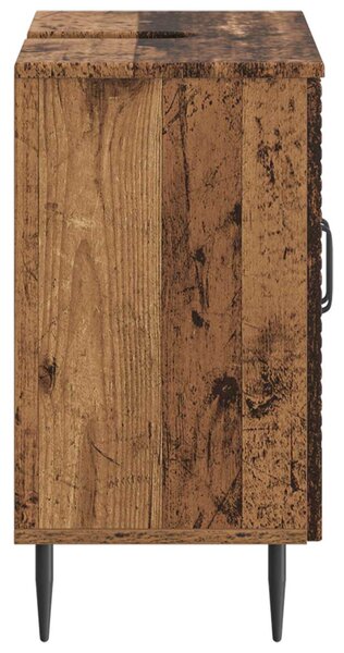 Fürdőszobai mosdószekrény HAARLEM Antik Fa 59,5 x 31,5 x 59 cm